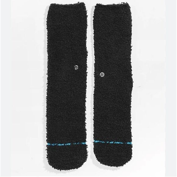 STANCE WOMEN’S NWT CUSHY CASUAL CREW HEIGHT BLACK SIZE MEDIUM SUPER SOFT SOCKS - Picture 4 of 7